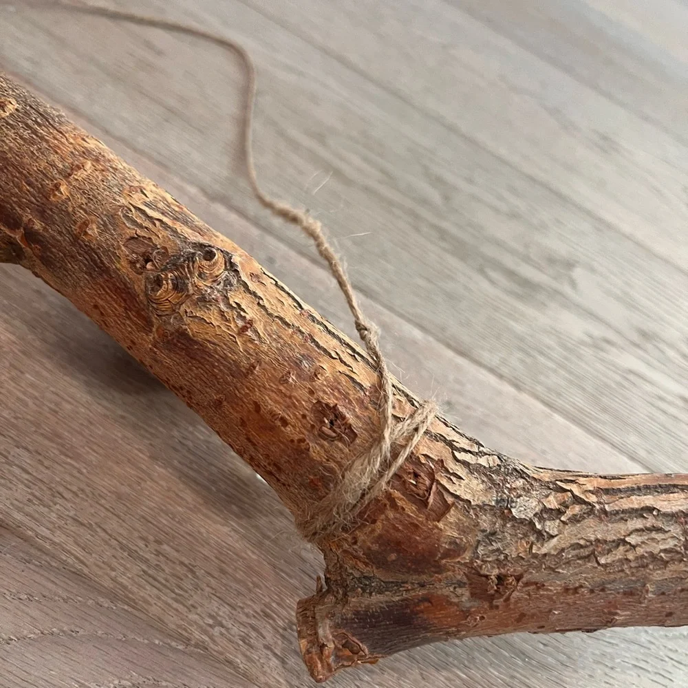 Hand Made Unique Jewelry/Hat Hanger Rack from Tree Branch and Knobs
